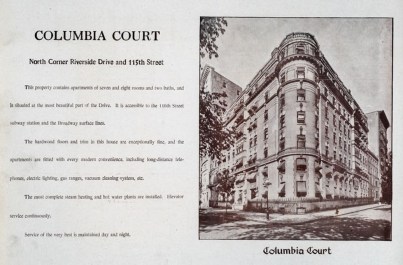 Columbia Court 1910
