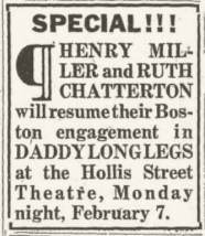 DDL resumes BosGlobe Tues Jan 25 1916