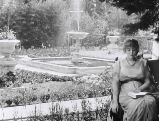 Blanche Sweet as the pretty target of two suitors in "Death's Marathon" (Biograph, 1913), dir. D.W. Griffith.