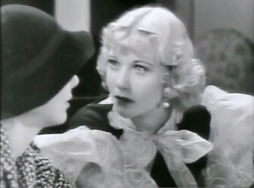 With Loretta Young in "Midnight Mary" (MGM, 1933, dir. William A. Wellman). MM 01