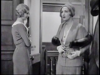 With Bebe Daniels in the first film version of The Maltese Falcon (WB, 1931) PDVD_017