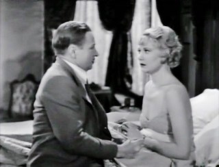 Ernest Truex, Una Merkel, "Whistling in the Dark" (MGM, 1933, dir. E. Nugent). PDVD_053