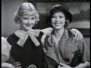 Una Merkel, Loretta Young, "Midnight Mary" (MGM, 1933). PDVD_093