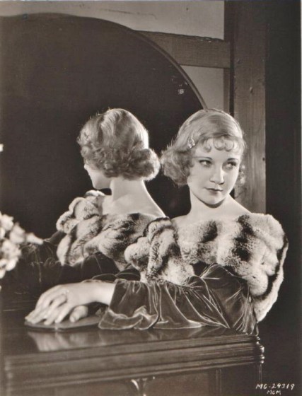 Una Merkel, MGM fashion still, circa 1932. UnaMirror