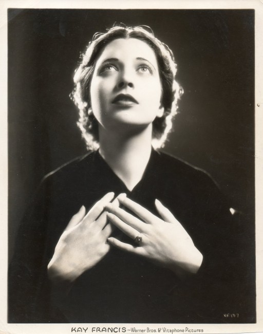 Kay Francis, Warner Bros. publicity still #KF-137, c.1936. KFimg007