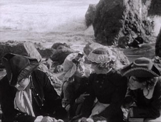 Francis J. Grandin, Florence La Badie, Linda Arvidson and Robert Harron, Enoch 08