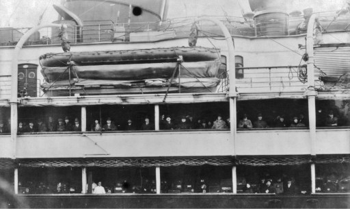 Lusitania lifeboats